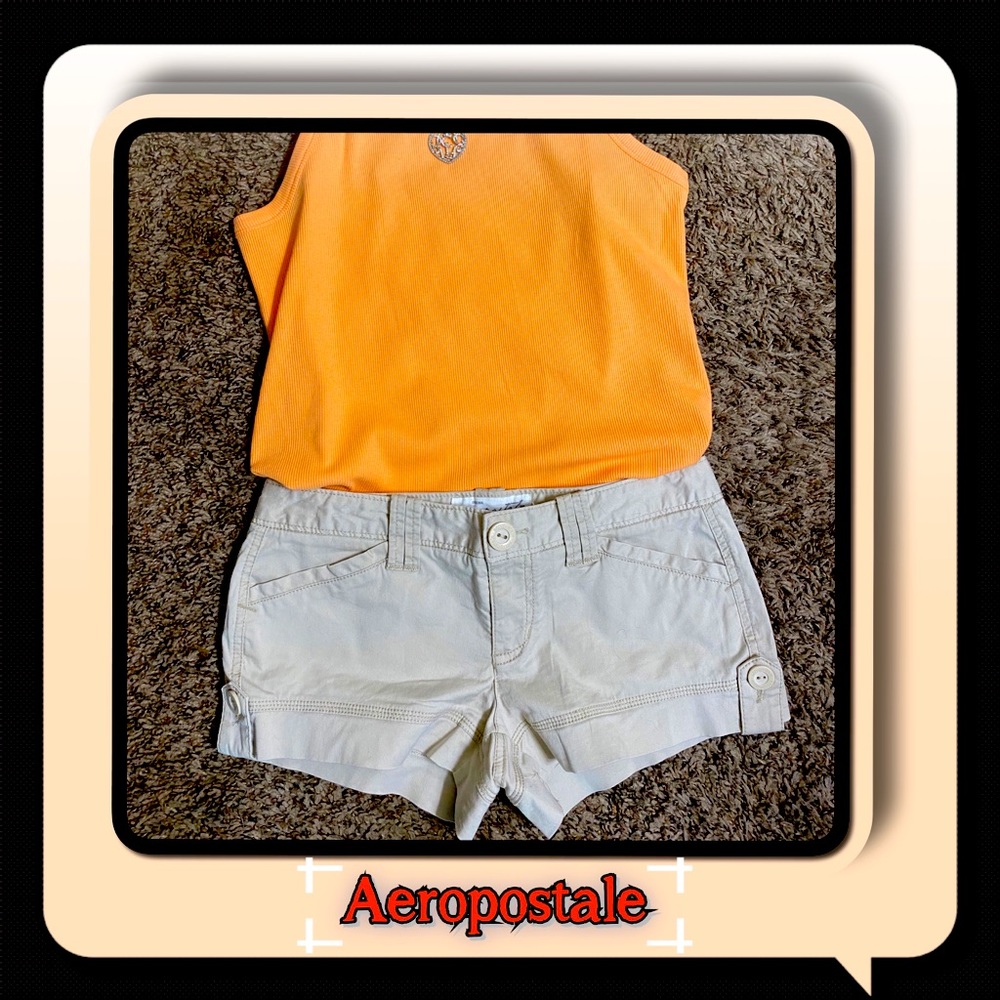 Adorable Aeropostale Size 3/4 Shorty Shorts